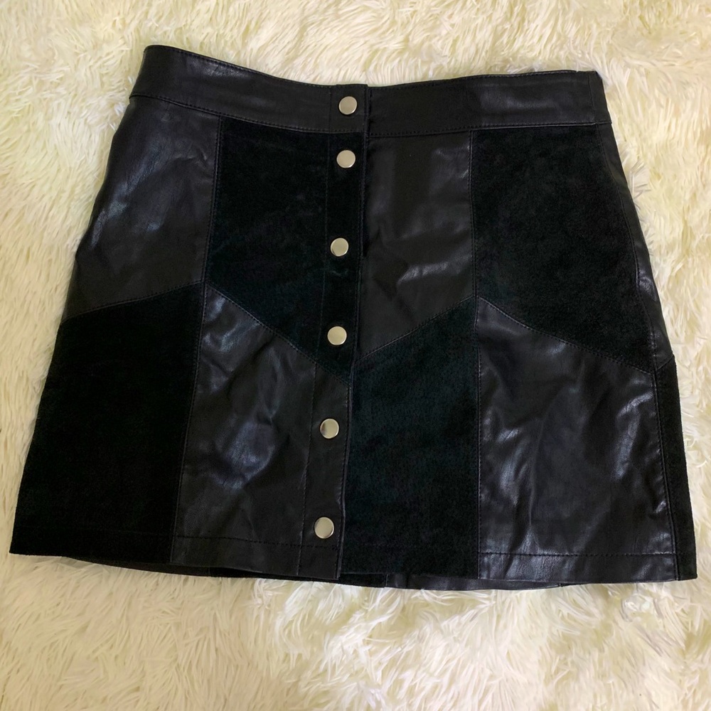 Leather Skirt